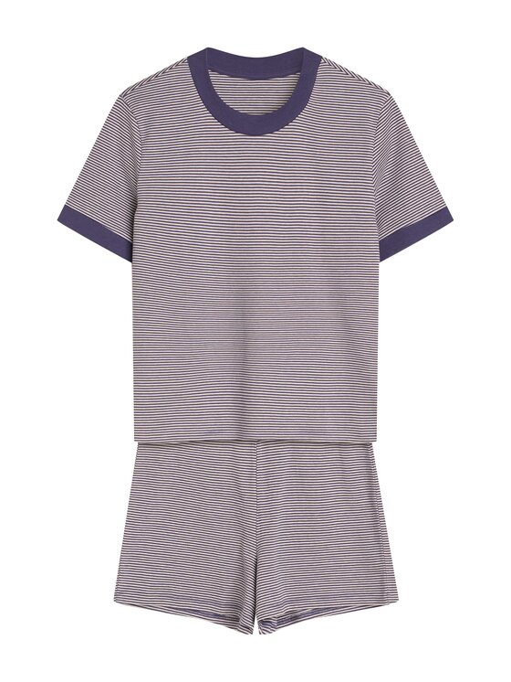 Esotiq Esotiq Piżama 42703 Niebieski Regular Fit
