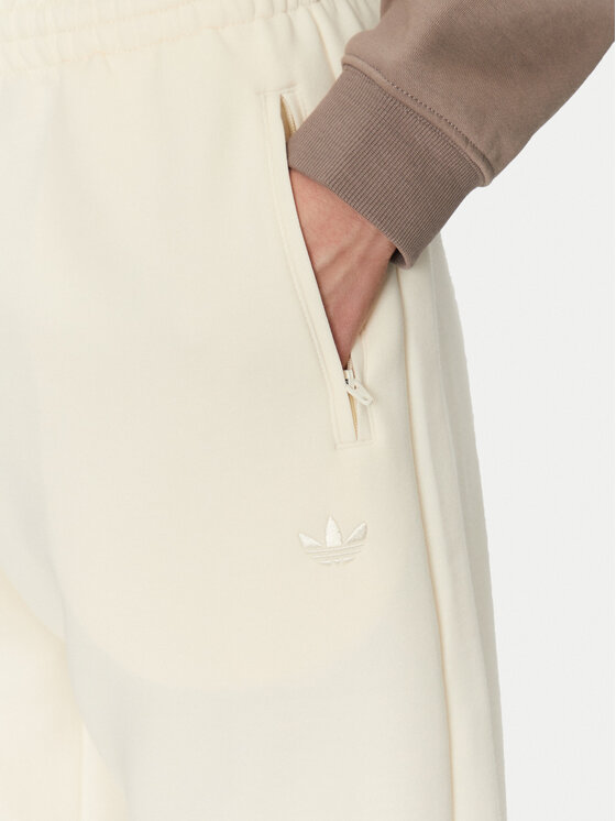 adidas adidas Pantaloni da tuta 3-Stripes Sweat JJ0943 Beige Loose Fit