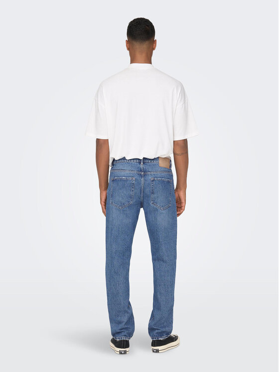 Only & Sons Only & Sons Blugi Edge 22024939 Albastru Loose Fit
