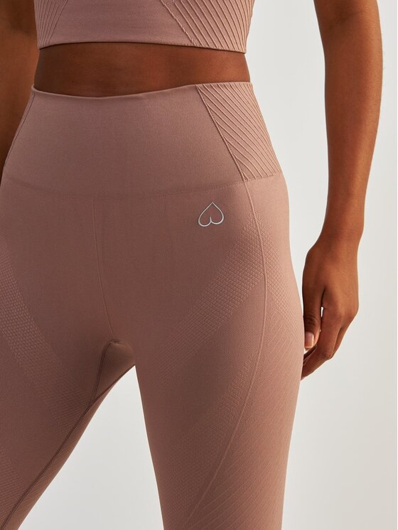BeShaped BeShaped Legginsy Bezszwowe Femme Force Różowy Active Fit