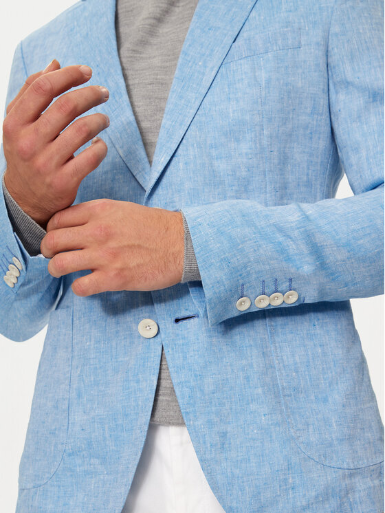 JOOP! JOOP! Sakko Hoverest 30041961 Blau Slim Fit