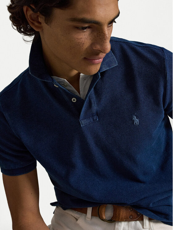 Polo Ralph Lauren Polo Ralph Lauren Polokošeľa 710970582003 Tmavomodrá Regular Fit