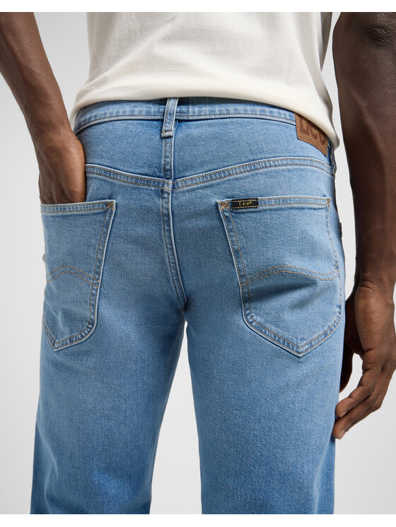 Lee Lee Jeans DAREN ZIP FLY Blu Straight Leg