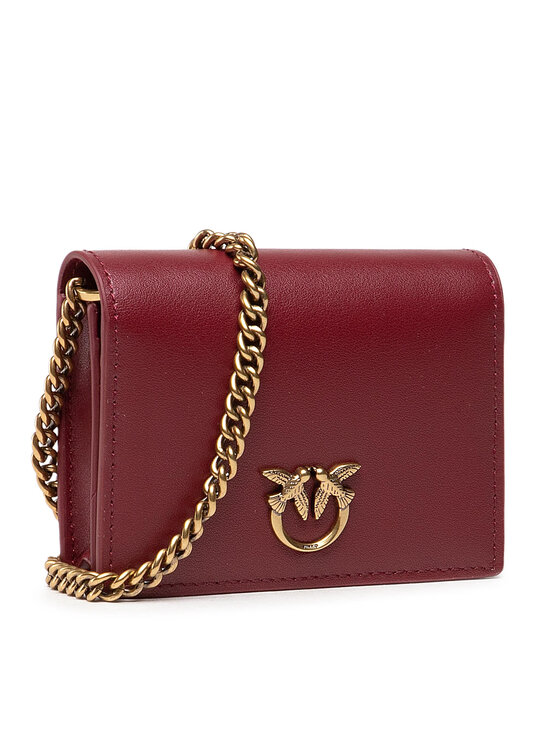 PINKO Pinko Borsetta Jolie Simply C AI 21-22 PLTT 1P22ET Y6XT Bordeaux