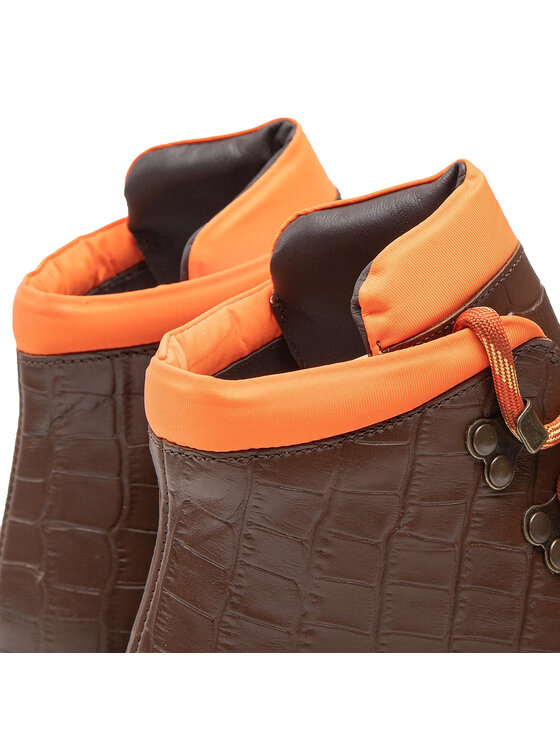 PINKO Pinko Trapery Zenzero Scarpa AI 22-23 BLKS1 1H2134 A07K Brązowy