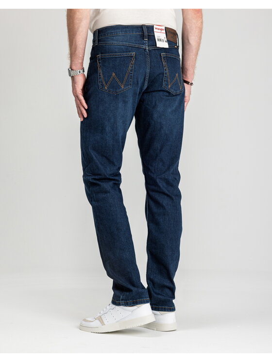 Wrangler Wrangler Jeansy ATHLETIC FIT Niebieski Straight Fit