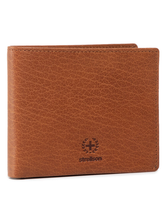 Strellson Strellson Велике Чоловіче Портмоне Bill Fold H8 4010002741 Коричневий