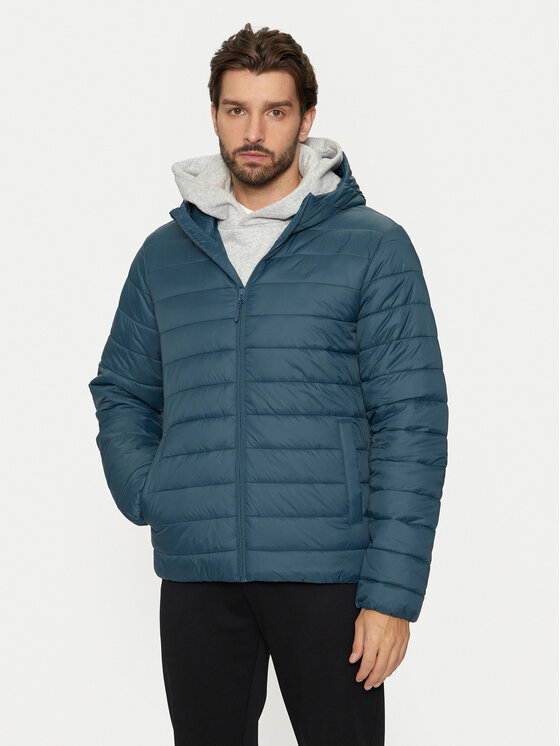 4F 4F Зимно яке 4FWAW24TDJAM484 Син Regular Fit
