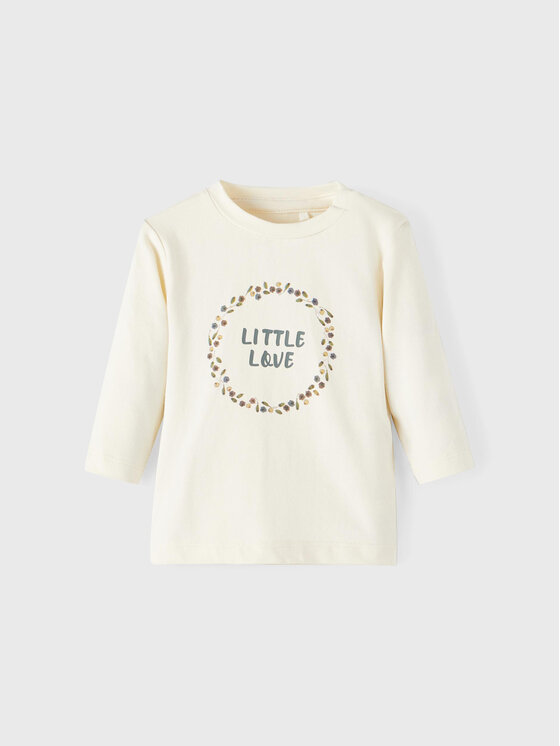 NAME IT NAME IT Bluse 13206931 Écru Regular Fit