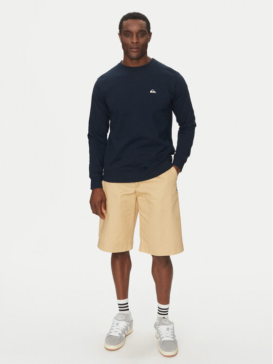 Quiksilver Quiksilver Mikina EQYFT04953 Tmavomodrá Regular Fit
