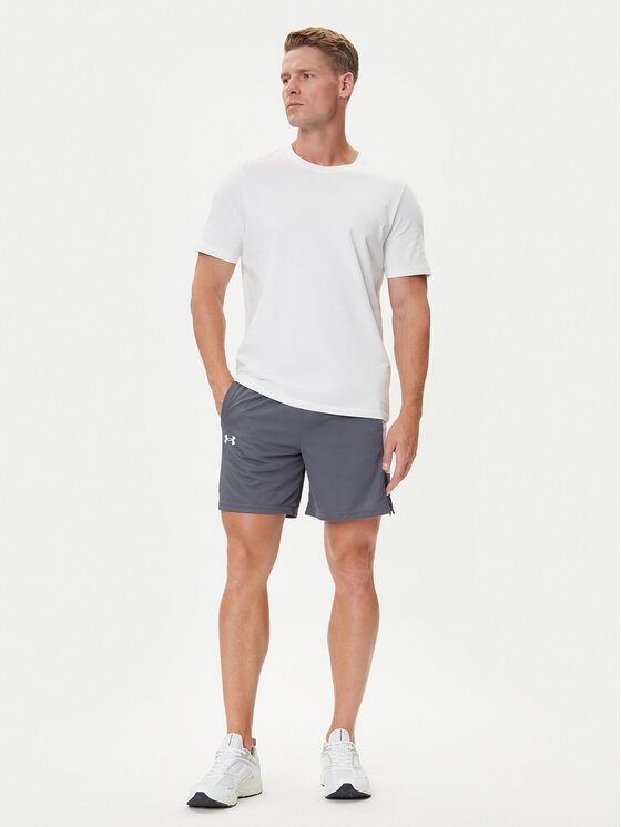 Under Armour Under Armour Pantaloni scurți sport Ua Zone 7 1383389 Gri Regular Fit