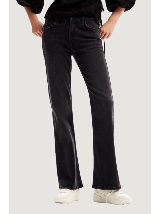 Desigual Desigual Jeansy DUBLIN Czarny Slim Fit