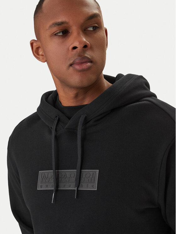Napapijri Napapijri Bluza B-Box NP0A4I7V Czarny Relaxed Fit