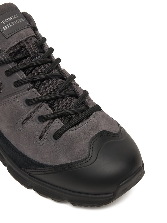 Tommy Hilfiger Tommy Hilfiger Sportcipők Outdoor Sneaker Tech Suede Wpm FM0FM05723 Szürke