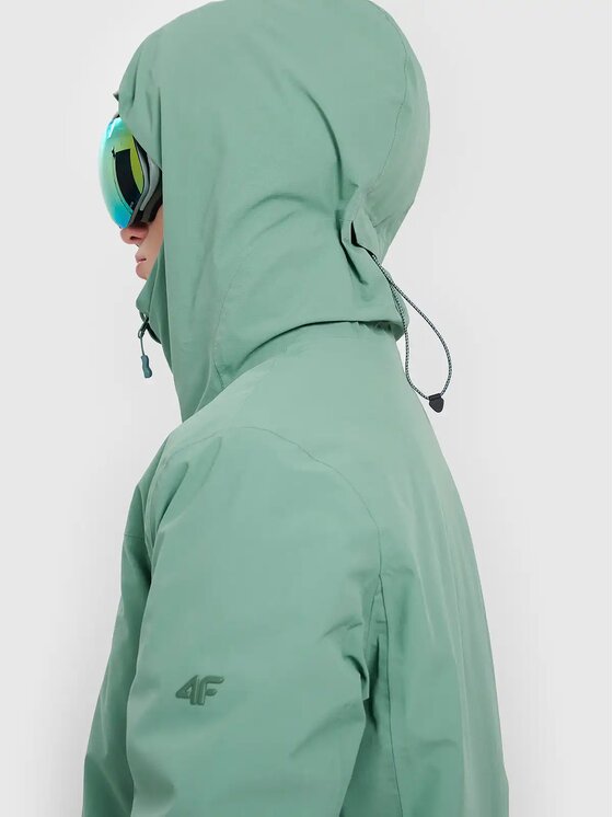 4F 4F Kurtka narciarska 4FWAW25TTJAM0877-44S Zielony Regular Fit