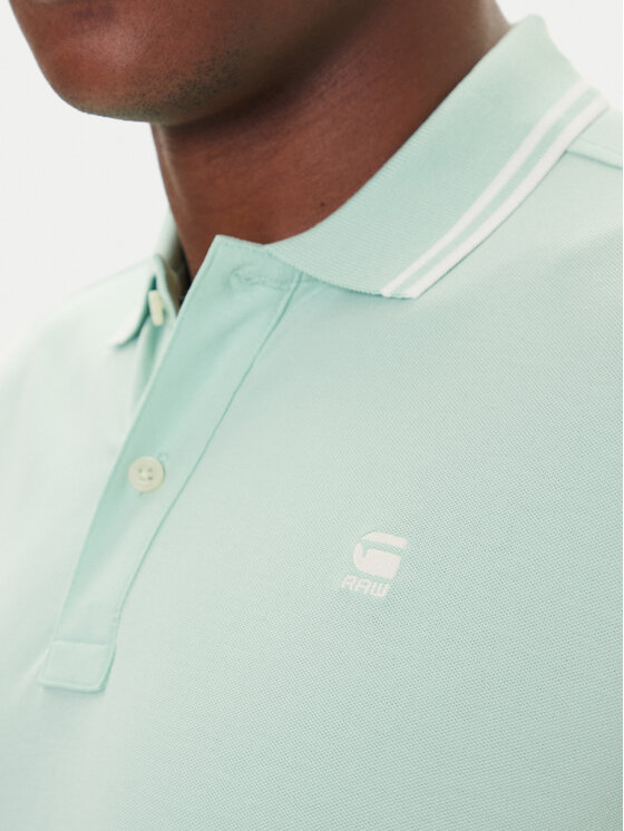 G-Star Raw G-Star Raw Polo Dunda D17127-5864 Verde Slim Fit