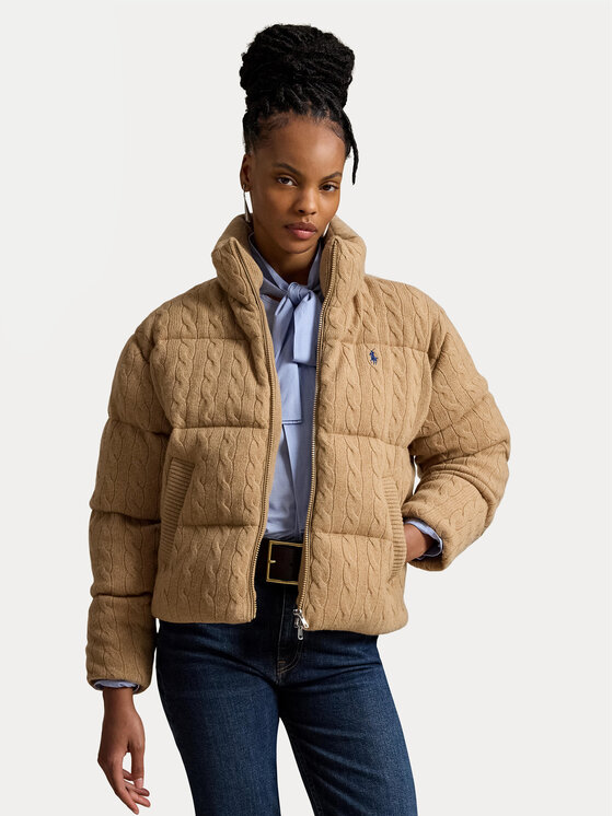 Polo Ralph Lauren Polo Ralph Lauren Зимно яке 211A10457005 Бежов Boxy Fit