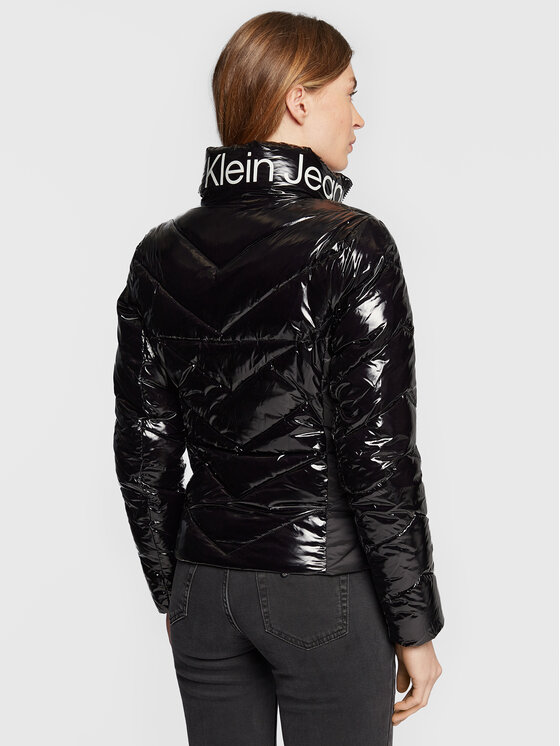 Calvin Klein Jeans Calvin Klein Jeans Преходно яке Quilit J20J219826 Черен Regular Fit