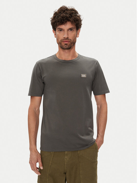 C.P. Company C.P. Company Тишърт 19CMTS132A006374G Сив Regular Fit