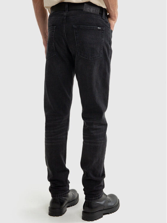 BIG STAR BIG STAR Jeansy HARPER_921_190 Czarny Tapered Fit