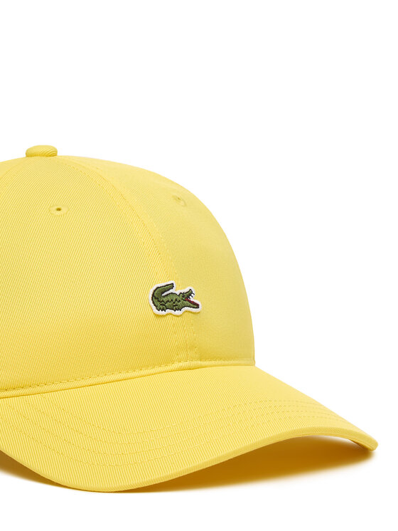 Lacoste Lacoste Šiltovka RK0491 Svetlo žltá