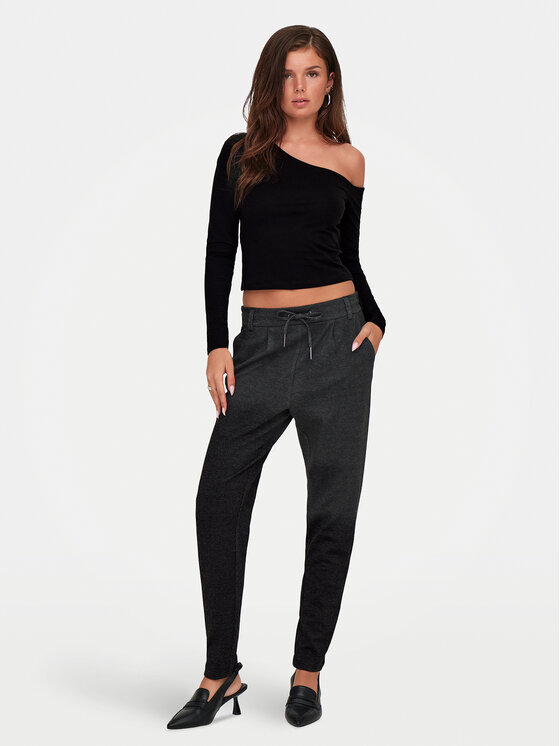 ONLY ONLY Bluse Live Love 15344398 Schwarz Slim Fit