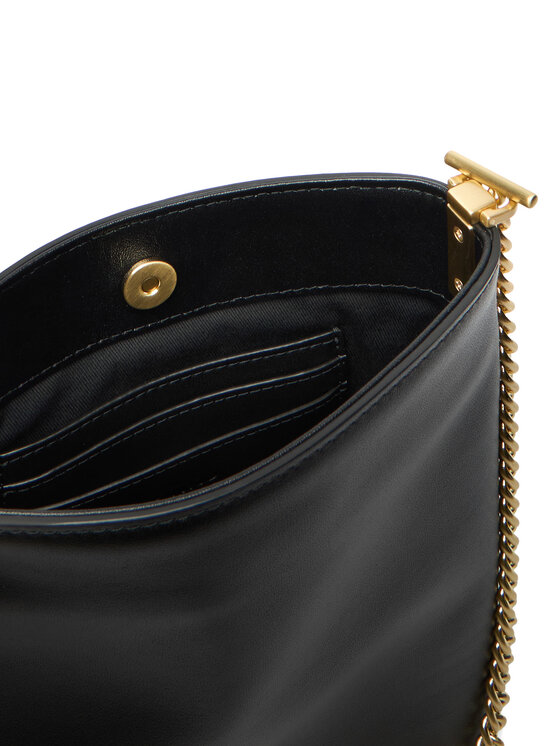 PINKO PINKO Torebka Flat Satchel AI 25-26 PCPL 105352 A0QO Czarny