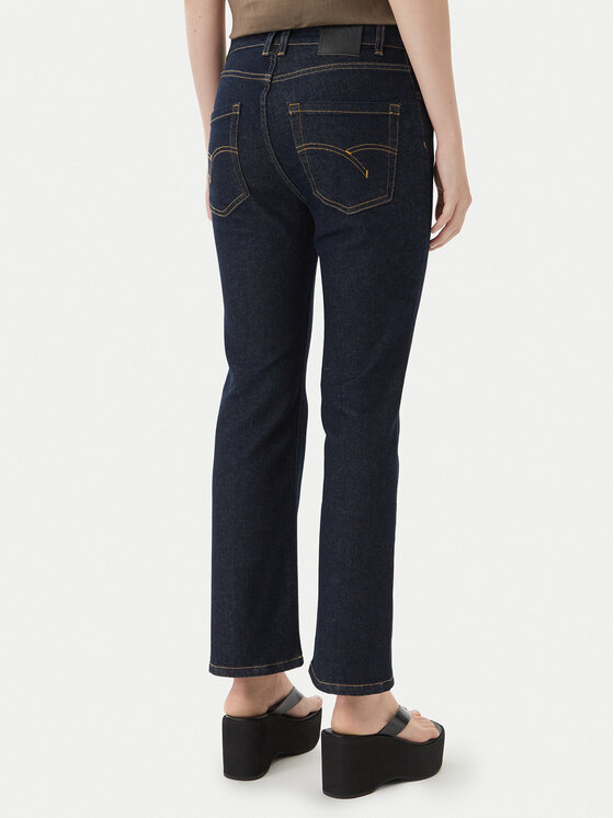 Marella Marella Džinsai 2613181074 Tamsiai mėlyna Straight Fit