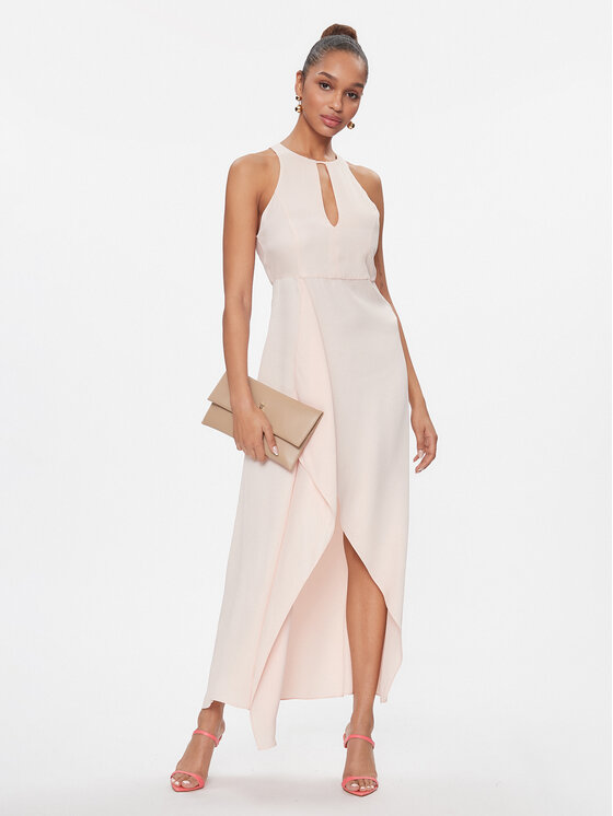 TWINSET TWINSET Coctailkleid 241TP2101 Rosa Regular Fit