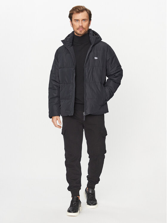 Lee Lee Kurtka zimowa 112341646 Czarny Regular Fit