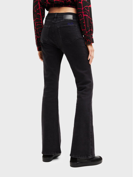 Jeans Mia 22WWDD53 Nero Flare Fit