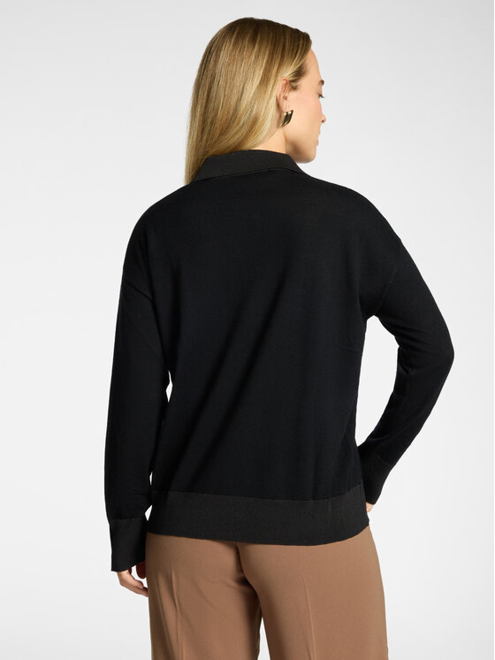 Elena Mirò Elena Mirò Maglione M092Z000857N033 Nero Regular Fit