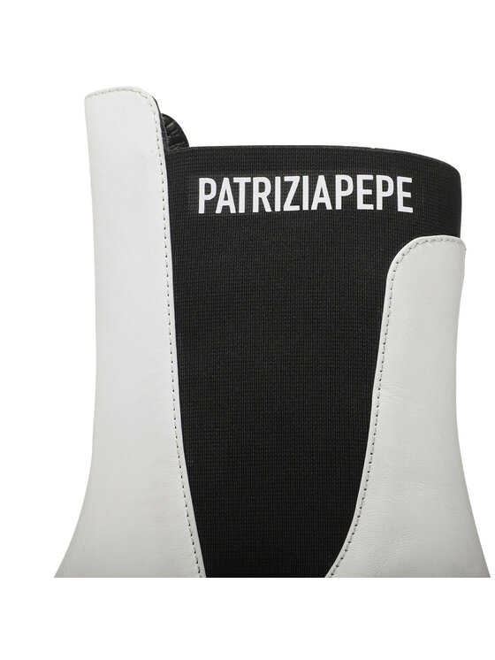 Patrizia Pepe Patrizia Pepe Боти тип челси CY9814/L011-W146 Бял