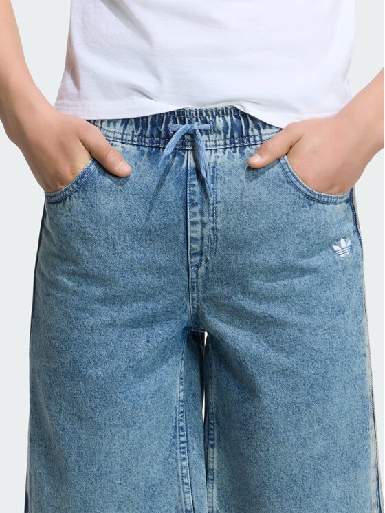 adidas adidas Szorty jeansowe 168914 Loose Fit