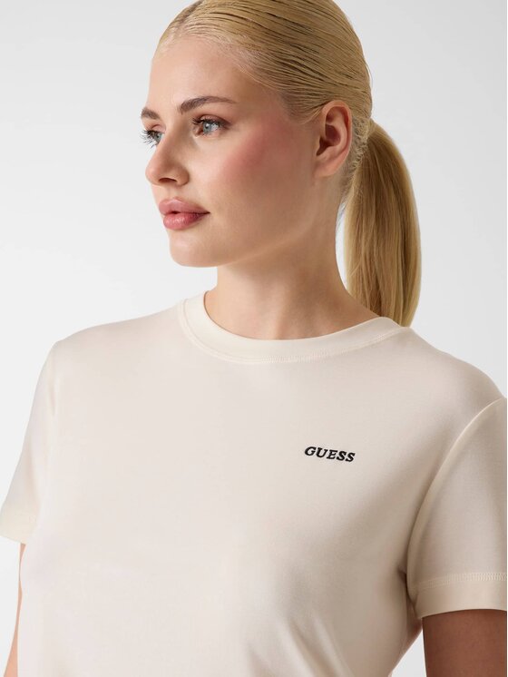 Guess Guess T-Shirt 181397 Biały Classic Fit