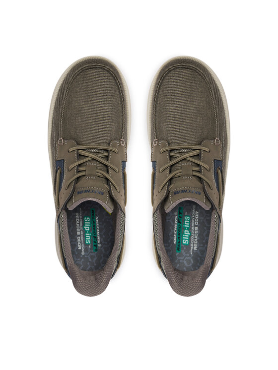 Skechers Skechers Scarpe basse Slip-ins Relaxed Fit: Troutt - Davey 205599/GRY Grigio