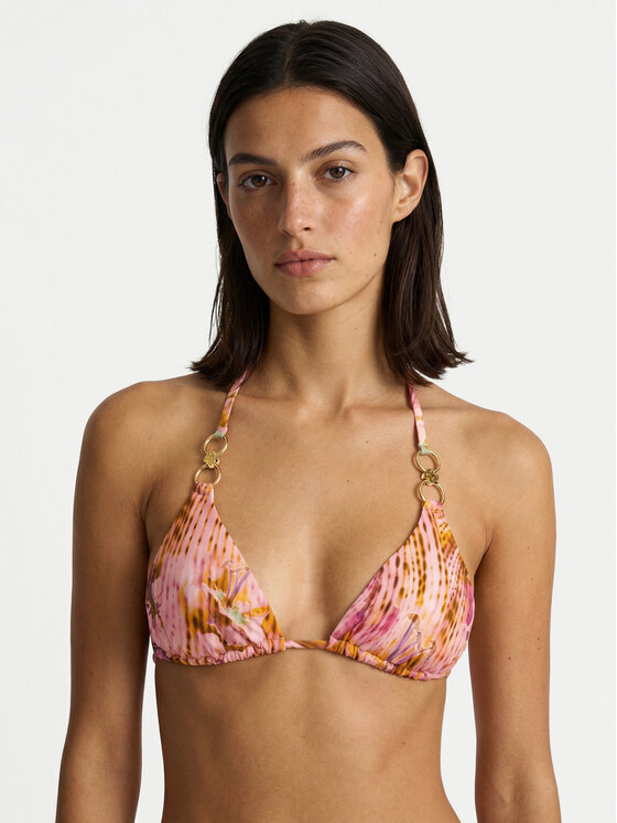 Guess Guess Góra od bikini E6GJ37 MC04R Różowy