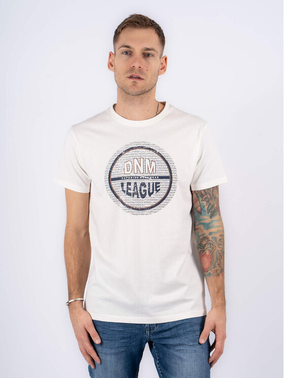 Marcus Marcus T-shirt Jefferson Bianco Regular Fit