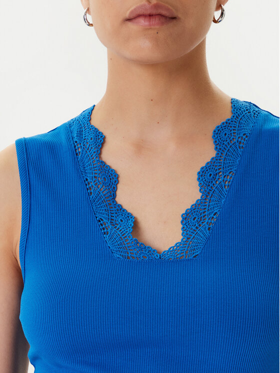 Morgan Morgan Top 251-DADILO Niebieski Slim Fit