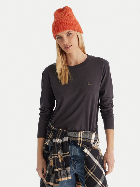 Quiksilver Quiksilver Blúzka Essential LS TEE EQWZT03199 Sivá Regular Fit