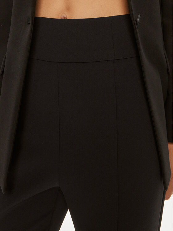 PINKO Pinko Riidest püksid Solopaca 102851 A0HC Must Regular Fit