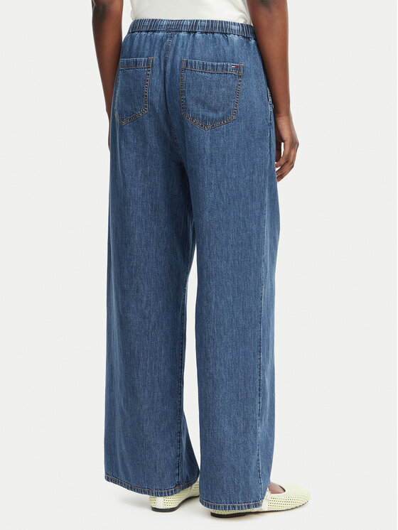 Tommy Jeans Tommy Jeans Jeans hlače DW0DW23008 Modra Wide Leg
