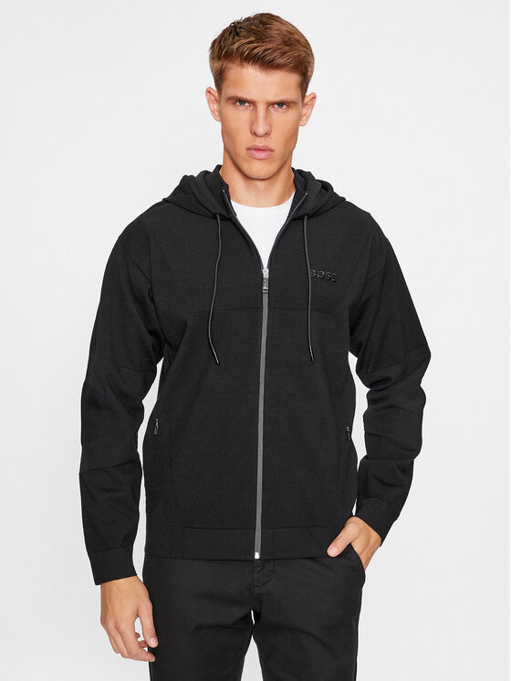 BOSS Boss Mikina Tasomo 50498535 Černá Regular Fit