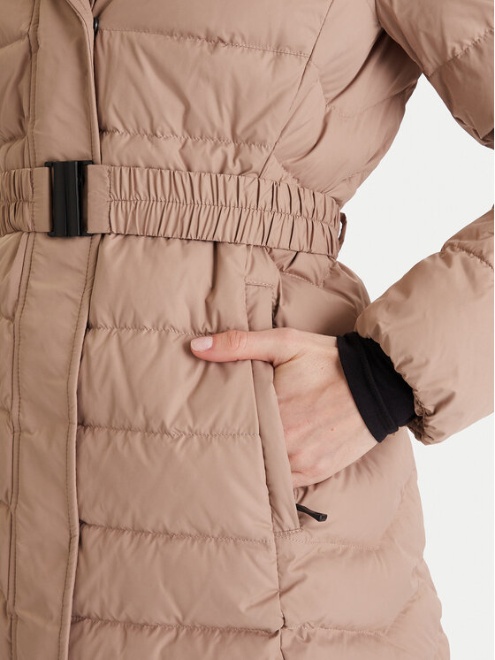 Geox Geox Cappotto invernale Catria W5626G T3152 F5228 Beige Slim Fit