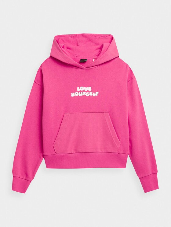 4F 4F Felpa 4FJAW23TSWSF645 Rosa Regular Fit
