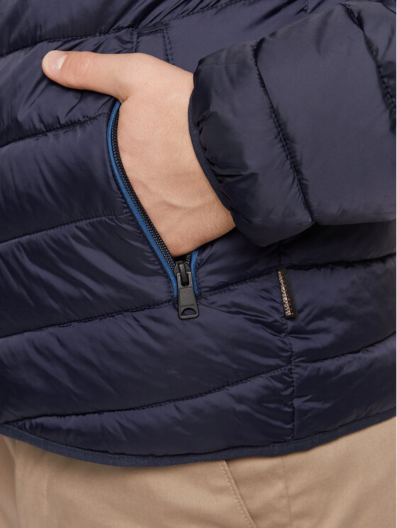 Napapijri Napapijri Übergangsjacke Aerons NP0A4GJN Dunkelblau Regular Fit