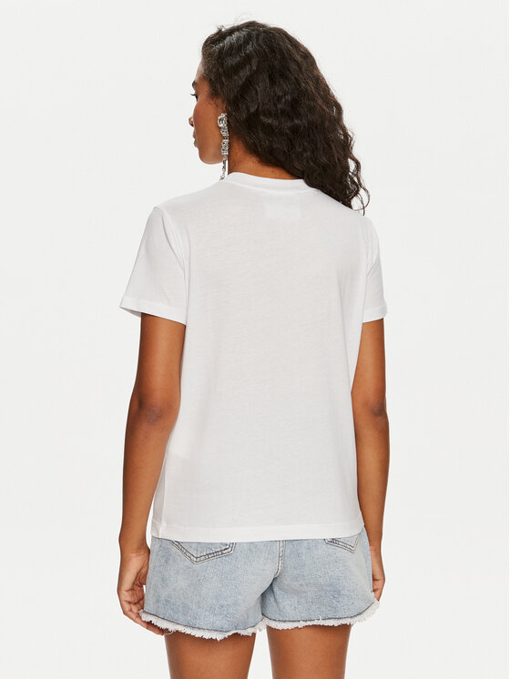 Versace Jeans Couture Versace Jeans Couture T-shirt 76HAHG03 Bianco Regular Fit