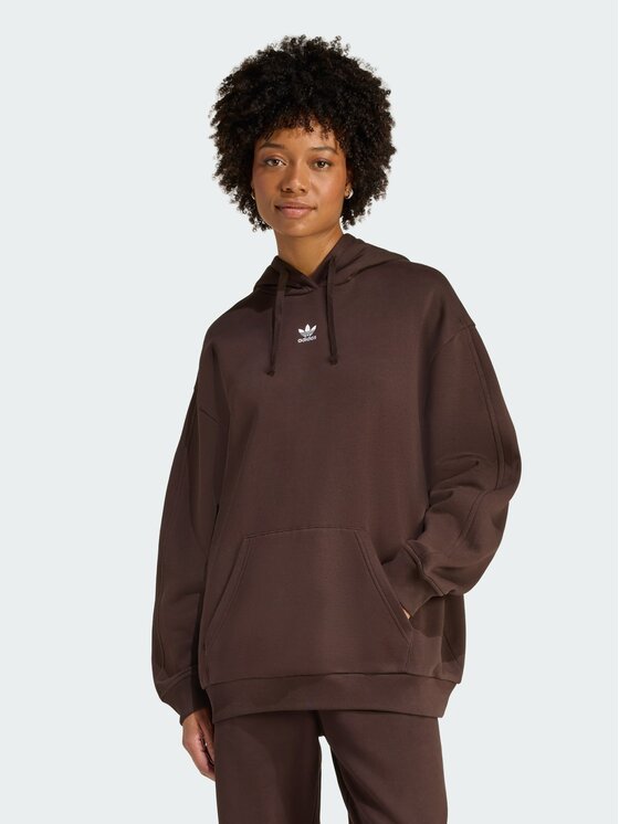 adidas adidas Bluza 136713 Brązowy Oversize