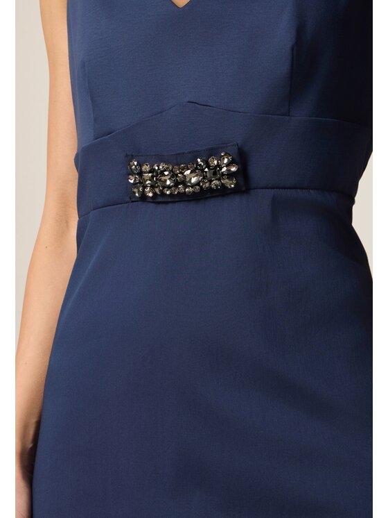 Oltre Oltre Vestito da giorno 7347R004865N034 Blu A-Line Fit