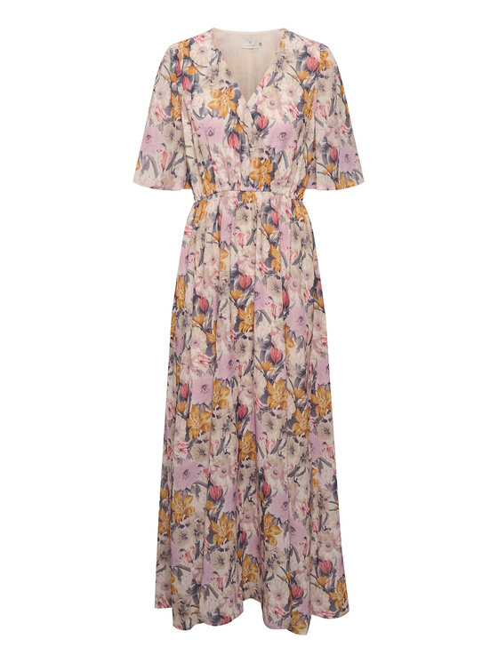 Kaffe Kaffe Sommerkleid Sorita 10507403 Bunt Regular Fit